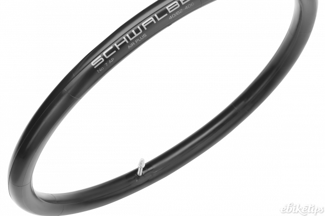 Schwalbe launch e bike specific Air Plus inner tube claiming